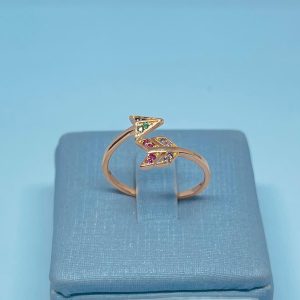 ANEL FLECHA CRAV. COLO. BANHO ROSE