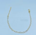 PULSEIRA ELOS LISOS 1438 BANHO DOURADO