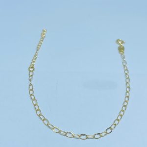 PULSEIRA ELOS LISOS 1438 BANHO DOURADO