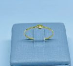 ANEL CORACAO NO CENTRO BANHO DOURADO