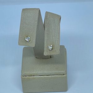 BRINCO ZIRCONIA CORACAO 4MM SM BANHO DOURADO