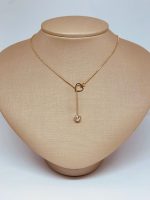 GARGANTILHA 2 CORACOES PASS. BANHO ROSE