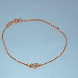 PULSEIRA ZIRC.DIAMANTE BANHO ROSE