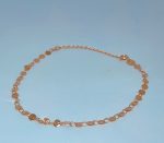 TORNOZELEIRA CORR DISCOS BANHO ROSE