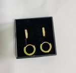 ARGOLA CRAV REDONDA TAM P BANHO DOURADO