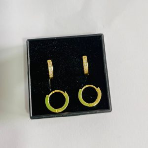 ARGOLA CRAV REDONDA TAM P BANHO DOURADO