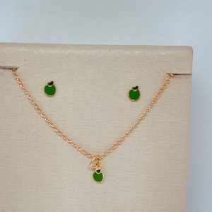 CONJUNTO INF. C RESINA BANHO ROSE