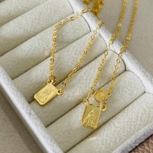 ESCAPULARIO N.S. DO CARMO S.C JESUS SM BANHO DOURADO