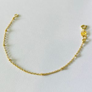 PULSEIRA INFANTIL 1518 BANHO DOURADO