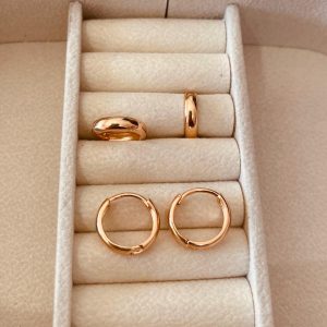 ARGOLA CLIQUE 3 BANHO ROSE