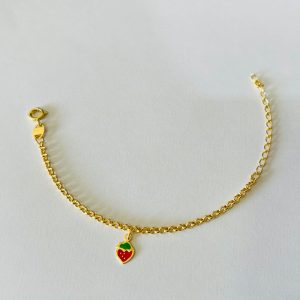 PULSEIRA INF. JUV. MORANGO BANHOD DOURADO