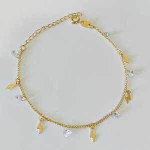 PULS ZIRC E RAIO 1238 SM BANHO DOURADO