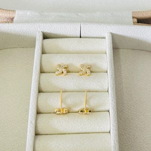 BRINCO CATAVENTO CRAVEJADO SM BANHO DOURADO