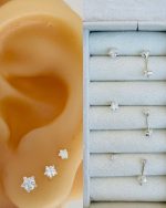 TRIO ESTRELA  3/4/5 MM PRATA