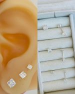 TRIO QUADRADO 3/4/5 MM PRATA