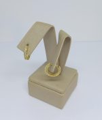 ARGOLA CRAV M DO TRIO BANHO DOURADO