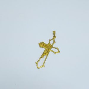 PINGENTE CRUCIFIXO FACE DE CRISTO BRUTO