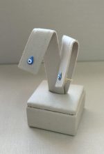 BRINCO OLHO GREGO GOTA 4X6 BANHO DOURADO