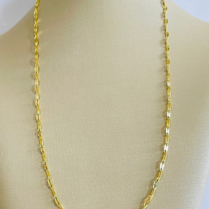 CORDAO 60CM CORR BATIDA BANHO DOURADO