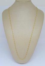 GARGANTILHA SINGAPURA 60CM BANHO DOURADO