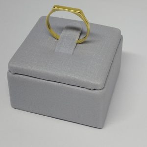 ANEL AMOR DE MAE BANHO DOURADO