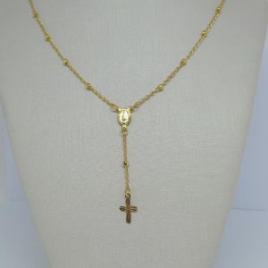 TERCO DE PESCOCO BANHO DOURADO