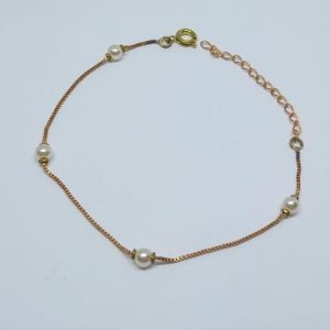 PULSEIRA QUATRO PEROLAS BRUTO