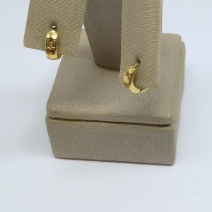 ARGOLA CLIQUE 73 BANHO DOURADO