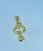 PINGENTE CHAVE BANHO DOURADO