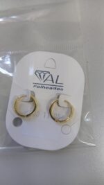 PINGENTE CRUZ MODERNA 28MM BANHO DOURADO