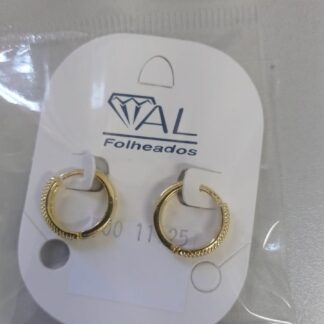 PINGENTE CRUZ MODERNA 28MM BANHO DOURADO
