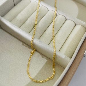 CORDAO 60CM ELOS 1557 BANHO DOURADO