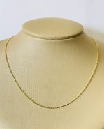 GARGANTILHA 45CM ELOS BANHO DOURADO