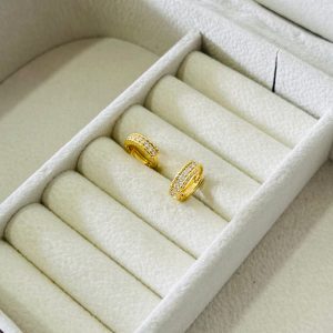 ARGOLA CRAV REDONDA TAM P SM BANHO DOURADO