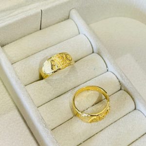 ANEL ABC BANHO DOURADO