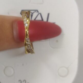 BRINCO PONTUDO BANHO DOURADO