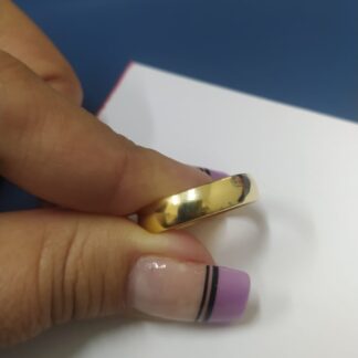 BRINCO CORR MALHA C/ ZIRC. BANHO DOURADO
