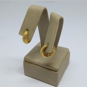 ARGOLA CLIQUE 372 BANHO DOURADO