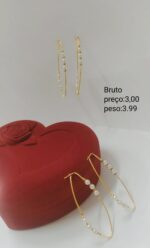 PULSEIRA HEXAGONAL DIAMANTADA BRUTO