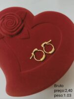 BRINCO RETAN. C/ PEDRAS BANHO DOURADO