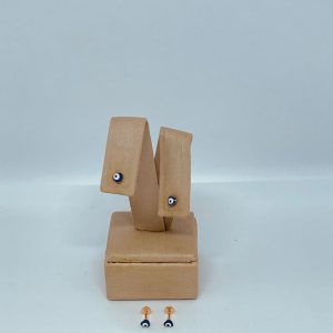 BRINCO BP OLHO GREGO CORACAO  PP BANHO ROSE