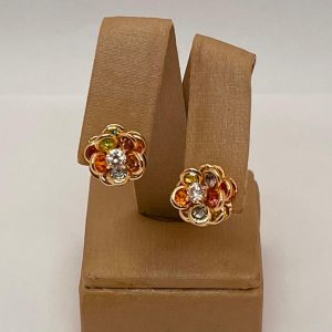 BRINCO FLOR COLORIDA 04 BANHO ROSE