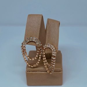 BRINCO DUAS CORR COM PEDRAS BANHO ROSE