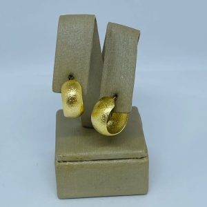 ARGOLA CRAQ. SM BANHO DOURADO