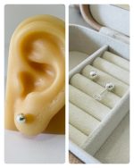 BRINCO BOLINHA 6MM PRATA