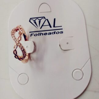 ARGOLA FIO LISO TORC. BANHADO