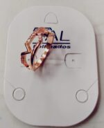 BRINCO BP PEDRINHA C PEND. CORACAO SM BANHO DOURADO