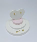 BRINCO BP REDONDO FRIZADO BANHO DOURADO