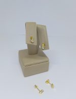 BRINCO U 4MM BANHO DOURADO