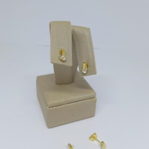 BRINCO U 4MM BANHO DOURADO